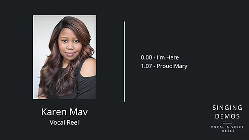 Karen Mav - Vocal Reel